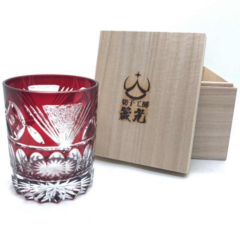 玉七宝に結びロックグラス - 茶壺/茶杯/茶具 - 玻璃 