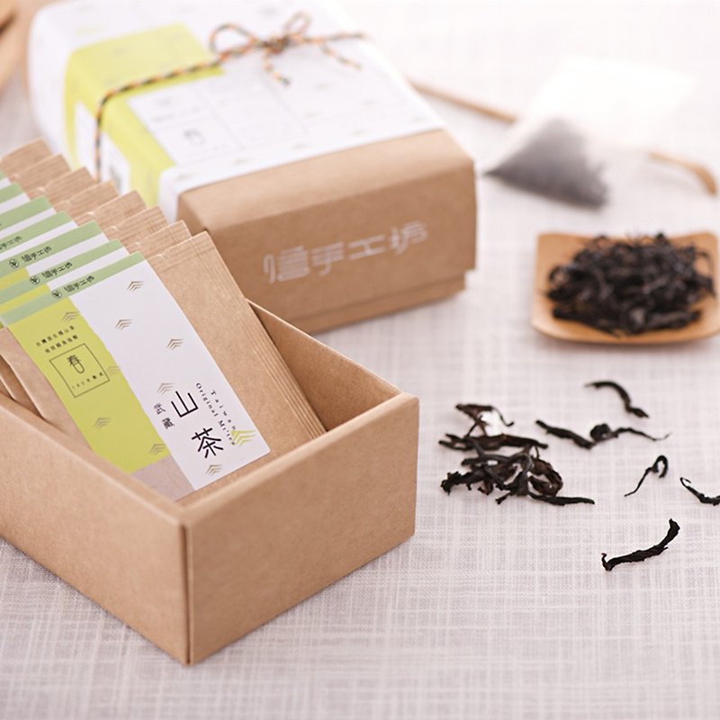 Musashi camellia gift box Taiwan native wild tea - Tea - Other Materials Multicolor
