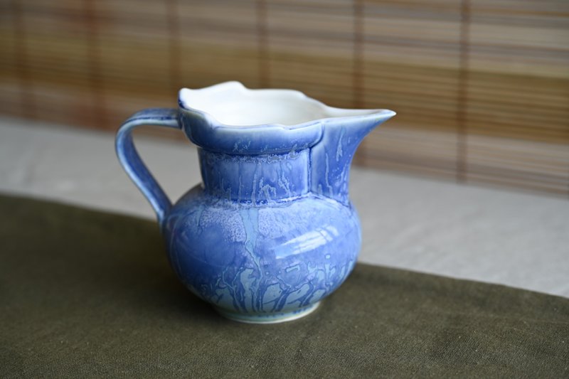 沺藍僧帽茶海 - 茶壺/茶杯/茶具 - 陶 