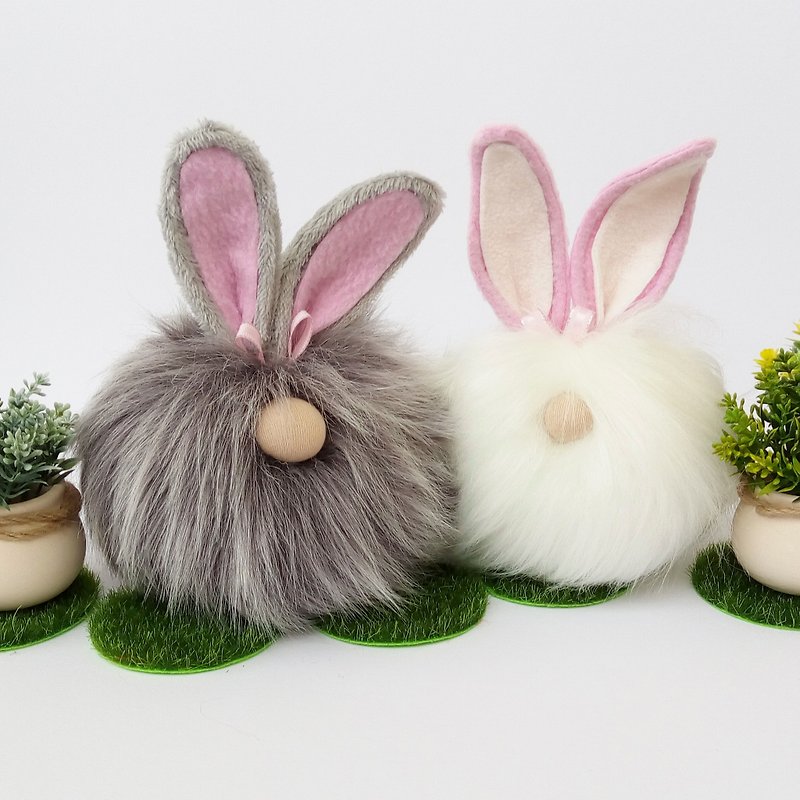 Easter Bunny Gnome Spring Gnomes, Stuffed Bunny Rabbit Easter Gnome Summer Gnome - ตุ๊กตา - วัสดุอื่นๆ 