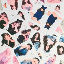 転写ステッカーセット girls (12シート入) 台湾製 - ショップ