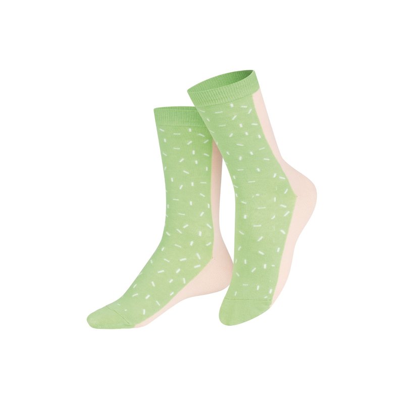 EAT MY SOCKS KIDS / 兒童襪子 / 冰淇淋 - 襪子 - 棉．麻 
