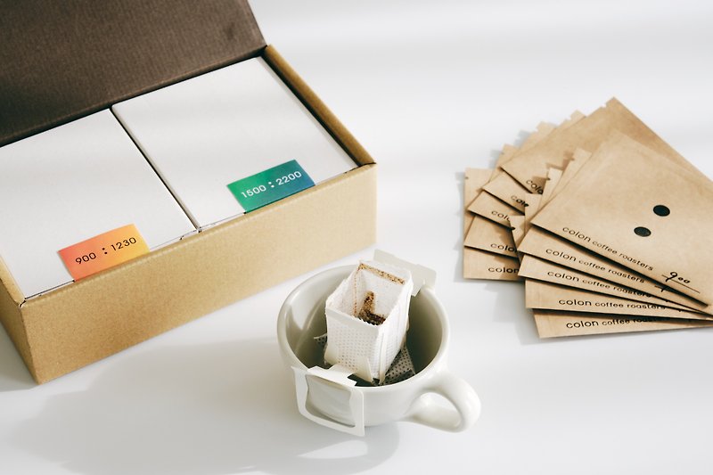 【濾掛式咖啡】colon coffee特調濾掛式咖啡禮盒 - 咖啡/咖啡豆 - 紙 