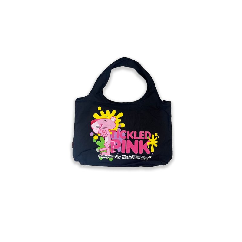 Hate Monday'' - PINK PANTHER BAG(PPHM-B34) - กระเป๋าแมสเซนเจอร์ - ผ้าฝ้าย/ผ้าลินิน สึชมพู