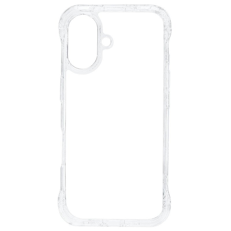 LazyCase lazy stand anti-fall case standard transparent iPhone 16 15 14 13 Pro Max - เคส/ซองมือถือ - วัสดุอื่นๆ สีใส