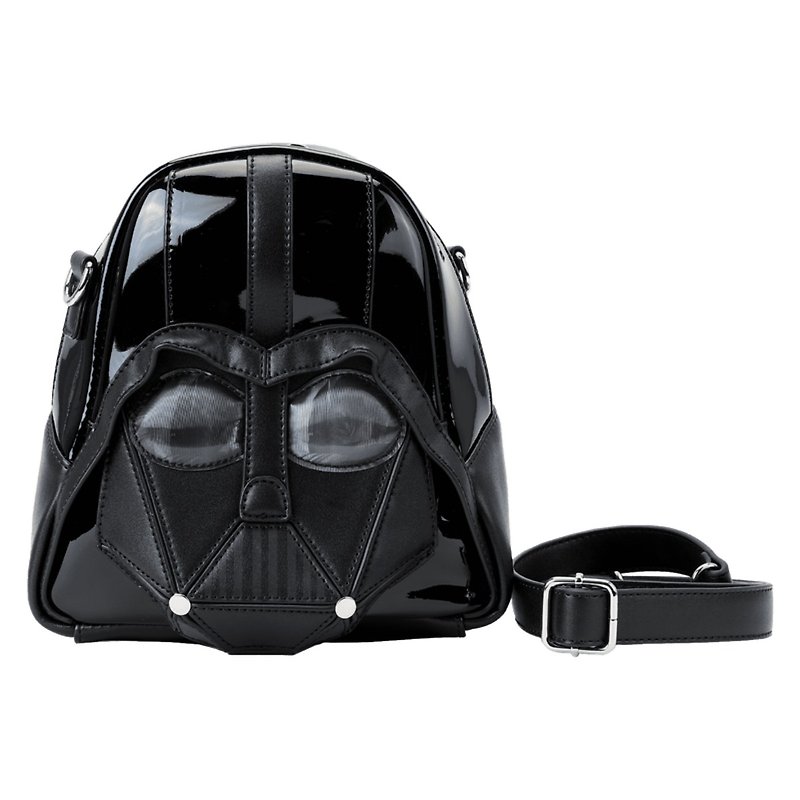 Loungefly Star Wars Darth Vader Style Side Backpack - กระเป๋าแมสเซนเจอร์ - หนังเทียม 