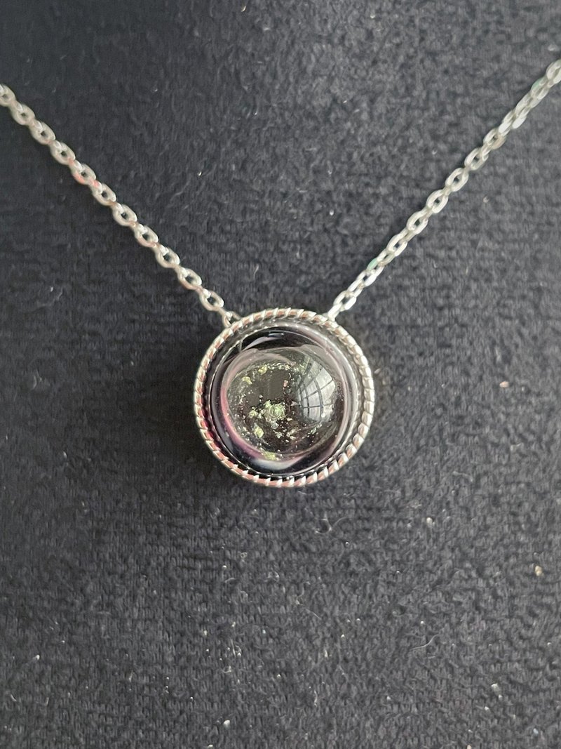 麻花邊骨灰琉璃項鍊-客製化 - 項鍊 - 玻璃 