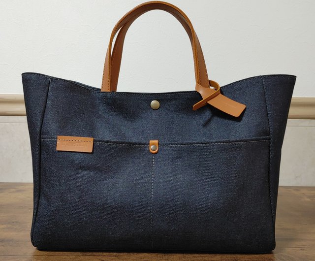 Denim Style Denim Tote Bag LC-ML Indigo - Shop braveryfield Handbags &  Totes - Pinkoi