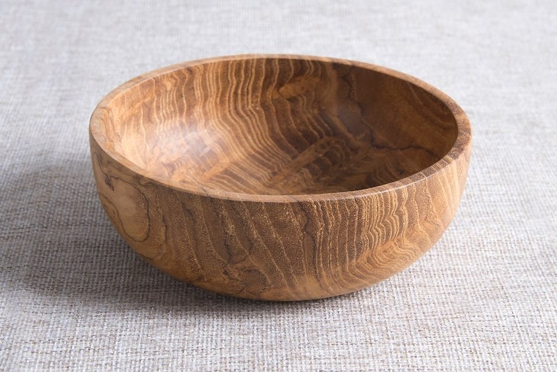 Handmade teak bowl - เครื่องครัว - ไม้ 