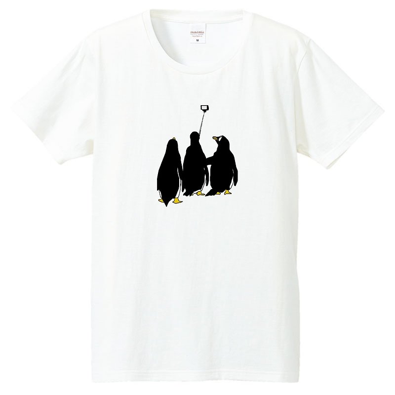 T-shirt / Selphy - เสื้อยืดผู้ชาย - ผ้าฝ้าย/ผ้าลินิน ขาว