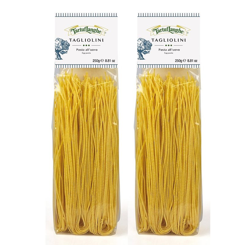 【TartufLanghe】Egg Spaghetti 250g 2 packs - เครื่องปรุงรส - อาหารสด สีทอง