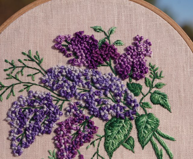 Flower Embroidery Pattern Video Tutorial, Beginner Embroidery PDF Pattern,  Floral Embroidery Designs -  Canada