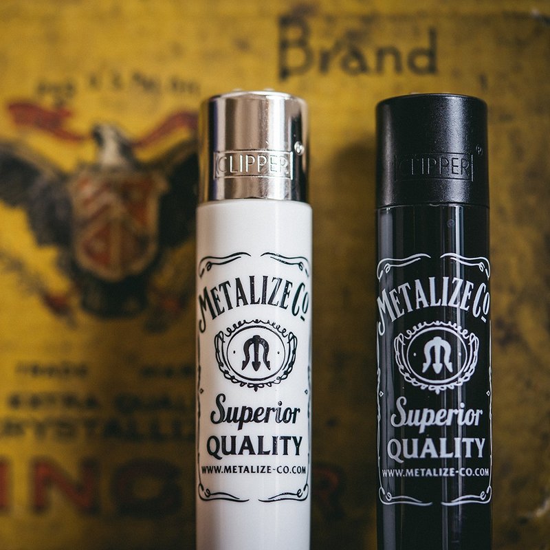 【METALIZE】CLIPPER 打火機(2隻一組) - 其他 - 塑膠 