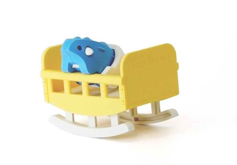 Halftoys Baby Dino 甲龍STEAM教育玩具 - 擺飾/家飾品 - 塑膠 藍色