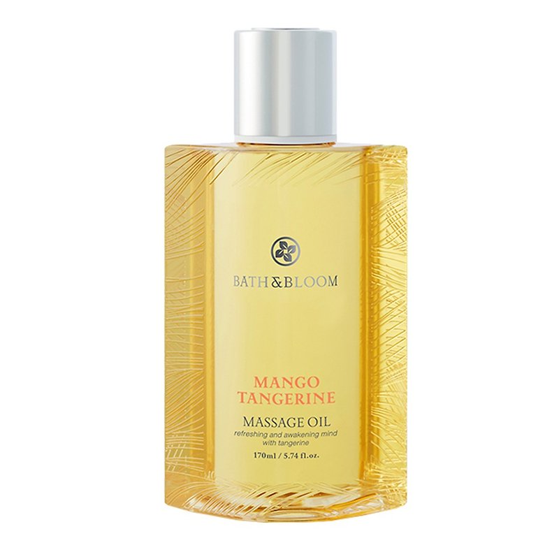 [Good product soon] Mango Citrus Plant Massage Oil 170ml - ผลิตภัณฑ์บำรุงผิว/น้ำมันนวดผิวกาย - วัสดุอื่นๆ สีส้ม
