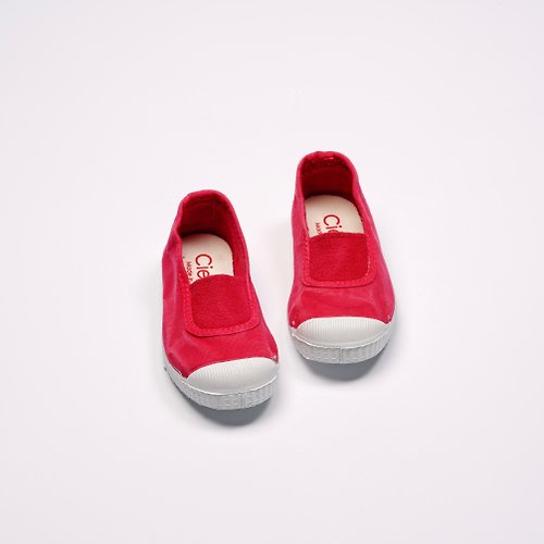 CIENTA 西班牙帆布鞋 西班牙國民帆布鞋 CIENTA 75777 66 桃紅色 洗舊布料 童鞋