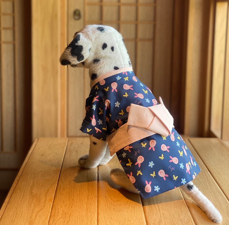 Handmade Pet kimono - Clothing & Accessories - Cotton & Hemp Multicolor