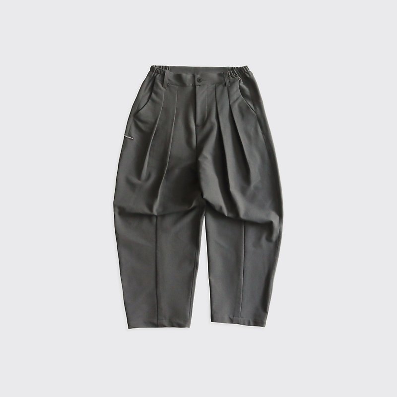 DYCTEAM - RePET Full length tapered pants (gray) - 男長褲/休閒褲 - 其他材質 灰色