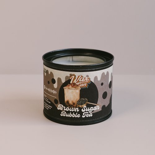 The Wax Can 黑糖珍珠奶茶 | 怪奇氣味大豆香氛蠟燭 140g