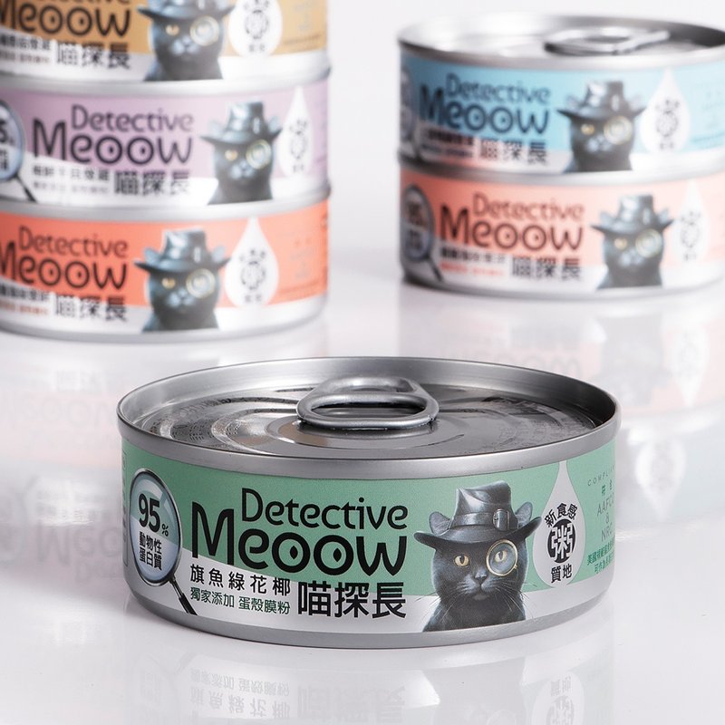 粥湯好貓主食罐體驗6款口味 - 貓罐頭/鮮食 - 其他材質 多色