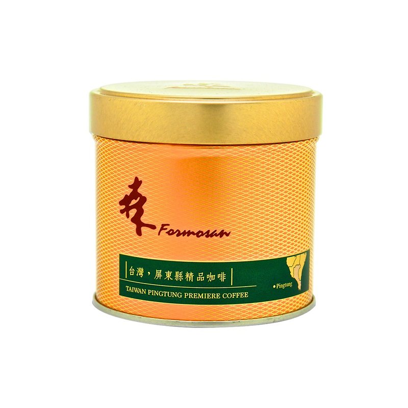 【Sen Takasago Coffee】Boutique Pingtung Wutai Coffee Beans | Washed (114g) - กาแฟ - อาหารสด สีส้ม