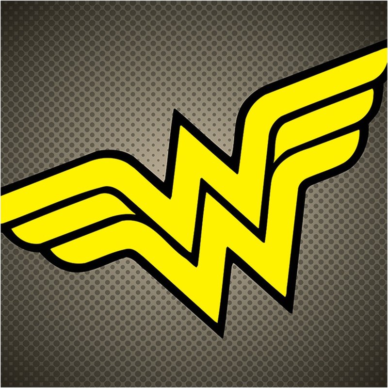 【DC】神力女超人 WONDER WOMAN 漫畫LOGO - 無框畫 - 海報/掛畫/掛布 - 其他材質 多色