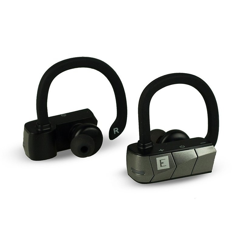 Erato Rio 3 Wireless Bluetooth Sports Earphone-Dark Grey Silver - Headphones & Earbuds - Other Materials Silver