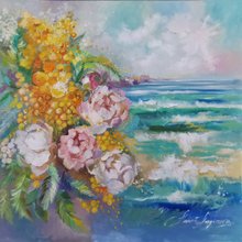 鹿の油彩画 8fa415f40c28181580b26b73eca7c9