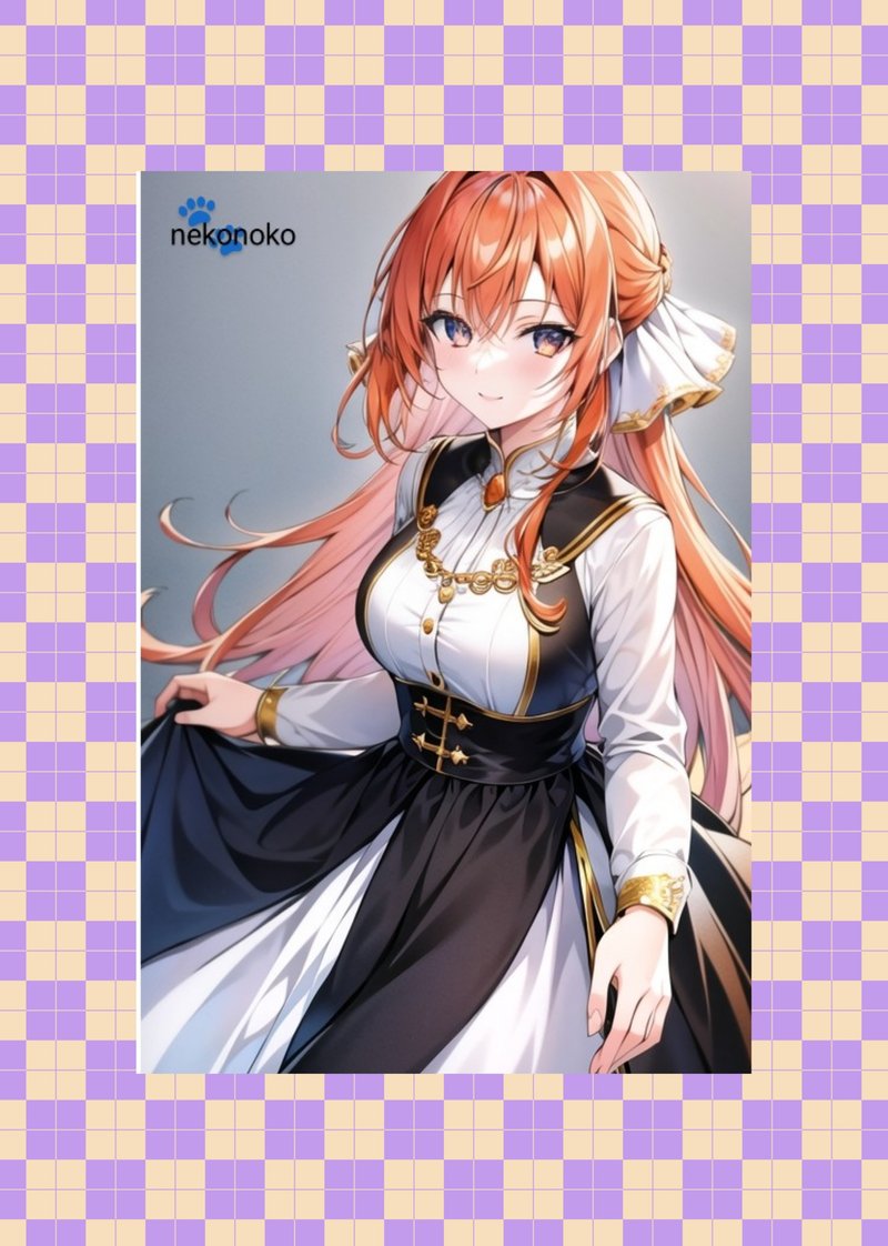 オリジナル人物ステッカー　No.28 - 貼紙 - 紙 多色
