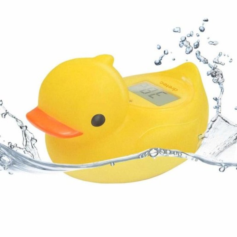 Dretec O-238 Digital Bath Thermometer - อุปกรณ์ห้องน้ำ - พลาสติก สีเหลือง