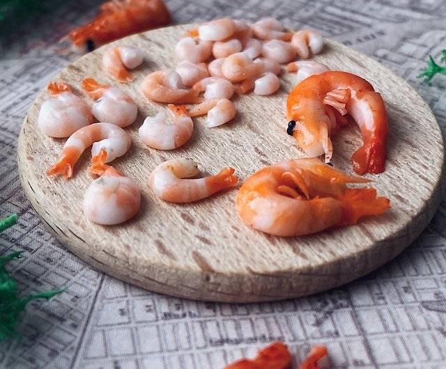 Digital】Miniature shrimps. TUTORIAL polymer clay. Mini food. Miniature  food. Doll food. - Shop Elena Ardo DIY Tutorials ＆ Reference Materials -  Pinkoi