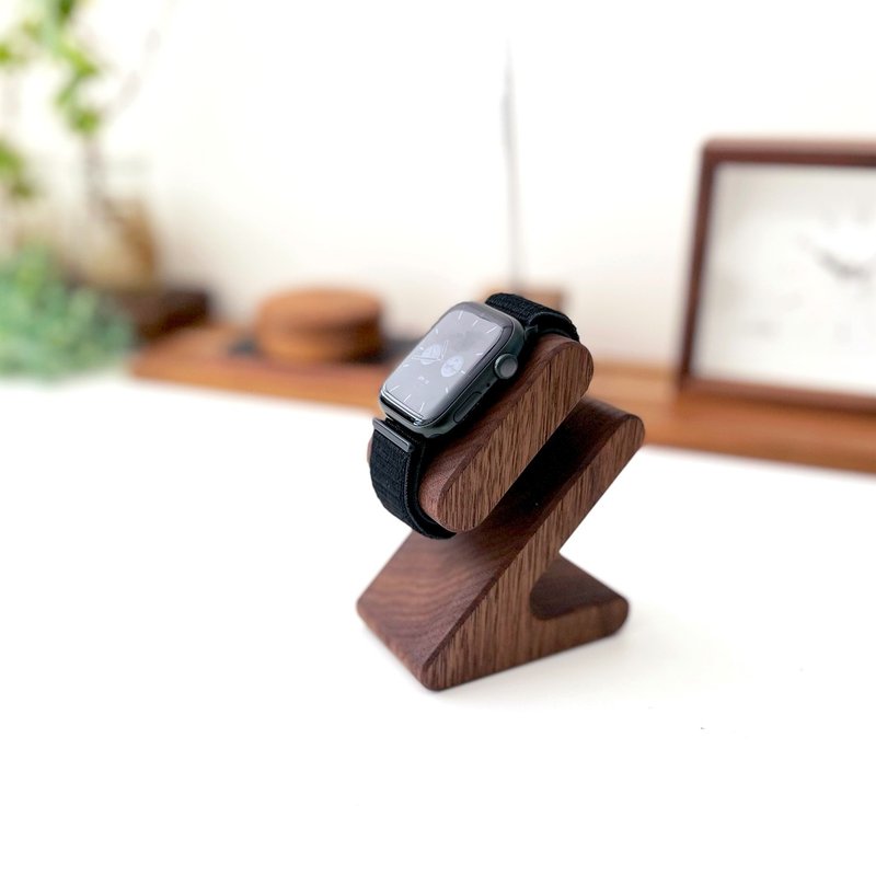 KATOMOKU watch stand  walnut (km-103WA) display  made in japan - นาฬิกา - ไม้ สีนำ้ตาล