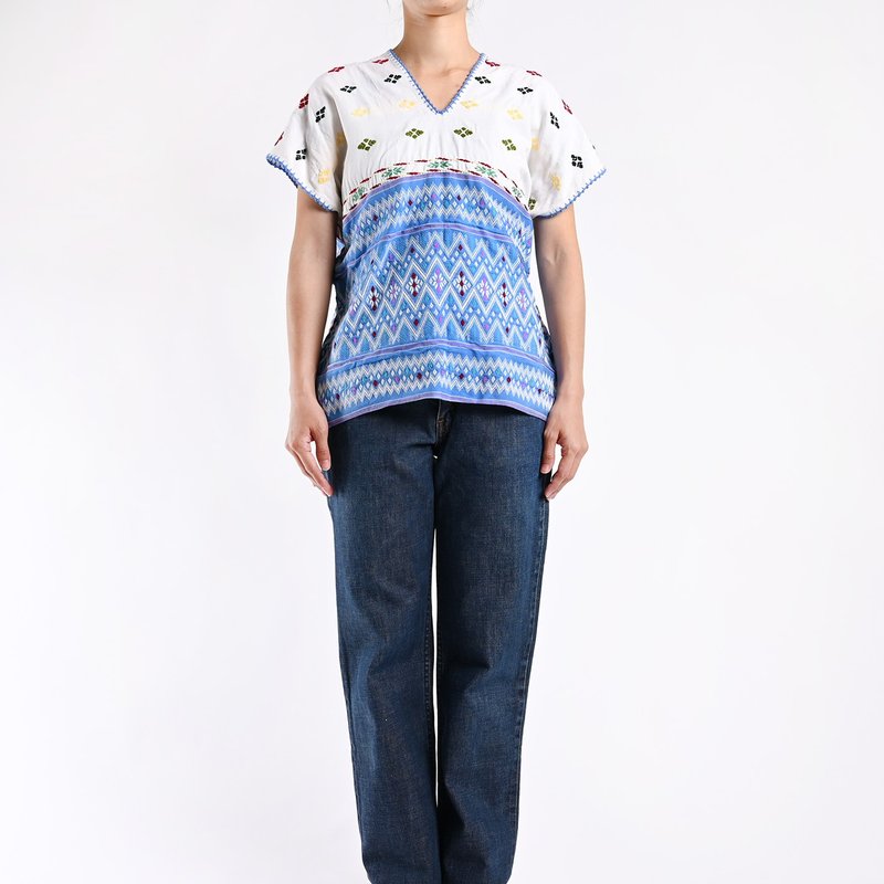 Vintage 刺繡上衣 / 墨西哥刺繡、刺繡洋裝、圖騰上衣 - 洋裝/連身裙 - 棉．麻 多色