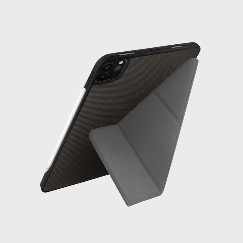 iPad Pro 12.9吋4代Rigor輕薄帶筆槽支持無線充保套套 - 平板/電腦保護殼/保護貼 - 其他材質 黑色