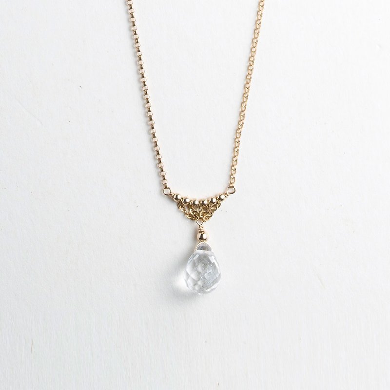Crystal NECKALNCES - Necklaces - Gemstone Transparent