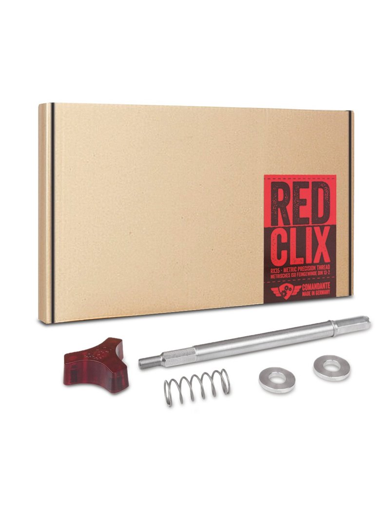【德國】COMANDANTE C40 Red Clix 研磨精度升級配件 - 咖啡壺/手沖壺 - 不鏽鋼 銀色