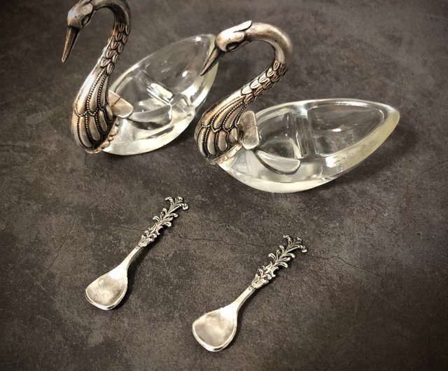 ヴィンテージティファニー胡椒または塩入れ塩用小スプーン