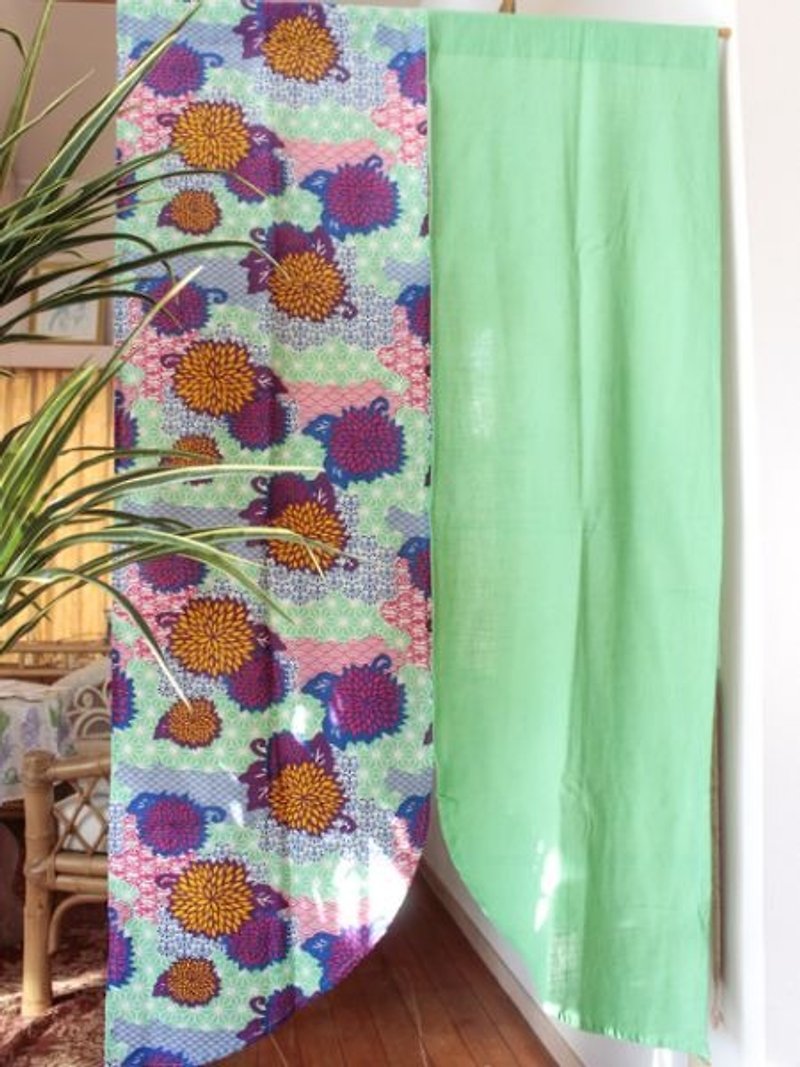 【Pre-order】 ╭ Chrysanthemum bells curtain ✱ (three-color) - Items for Display - Cotton & Hemp Multicolor