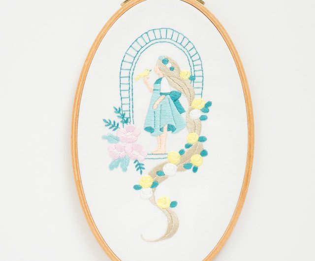 ラプンツェル 刺繍枠キット - ショップ net store アンナと