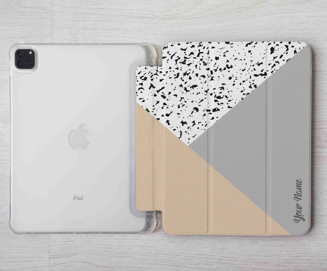 セメント風ロフトiPadケース ペントレイ 跳ね上げ式保護カバー セメント風ロフトiPadケース ペントレイ 跳ね上げ式保護カバー