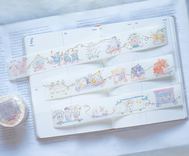 Washi Tape - Dressing Corner, Japanese Washi Tape, Cute Girls Illustration,  BuJo - Shop dodolulu Washi Tape - Pinkoi