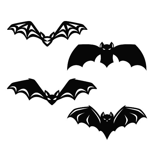 JustGreatPrintables Bat svg, bats svg, bat wings svg, bat pdf, bats pdf, bat template, bat cut file
