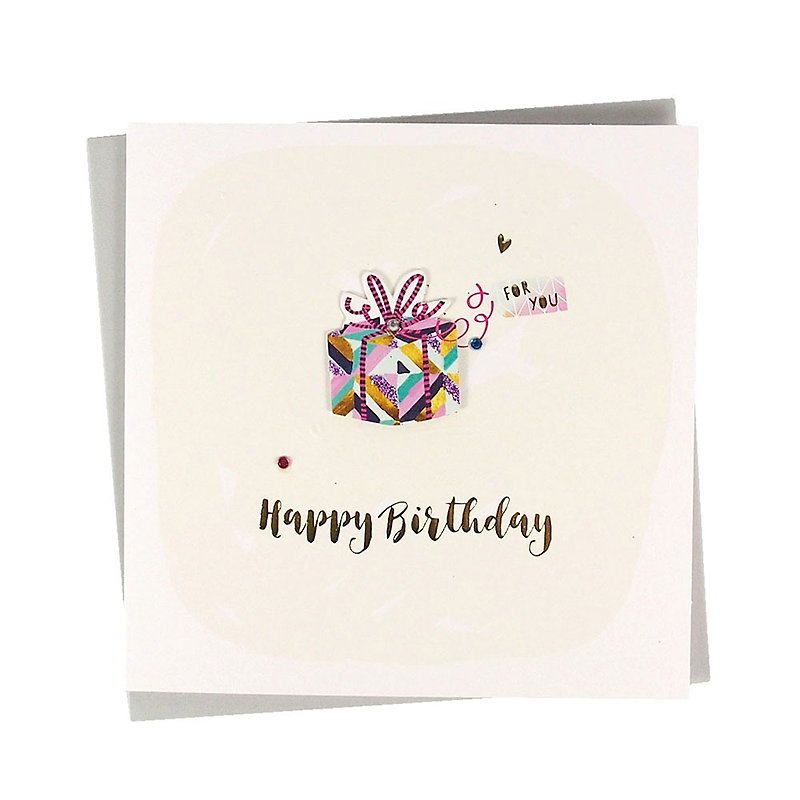 Enjoy the most special day [Strawberry Fizz TP Card - Birthday Blessing] - Cards & Postcards - Paper Multicolor