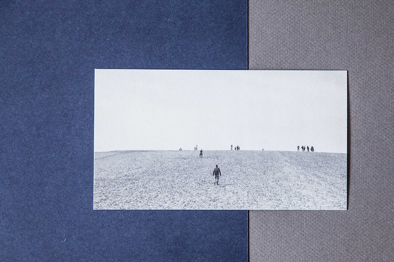 Tonight I hand - for the first time to the Tengger Desert / About Travel - Image Text Postcards - การ์ด/โปสการ์ด - กระดาษ ขาว