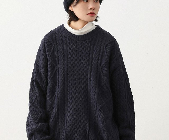 navy blue sweater women