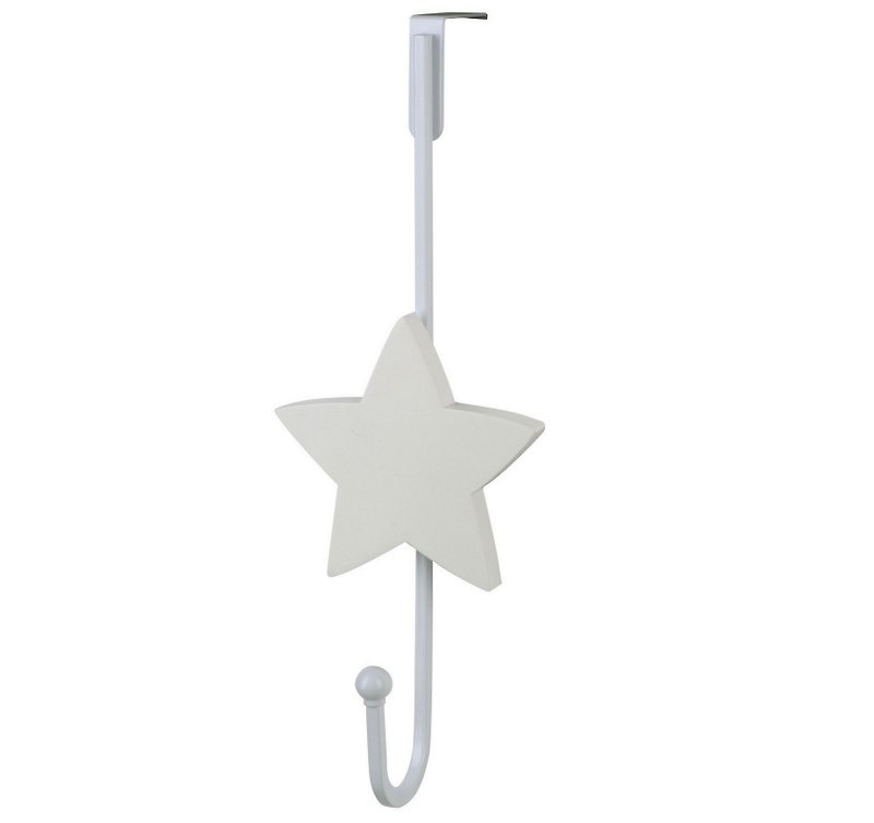 Behind the door hook - Little Star (White) - Storage - Other Materials 