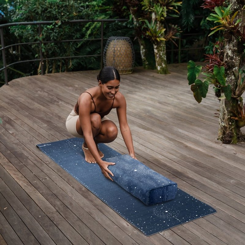 【Yoga Design Lab】Yoga Bolsters Yoga Pillow-Celestial - อุปกรณ์ฟิตเนส - วัสดุอื่นๆ สีน้ำเงิน