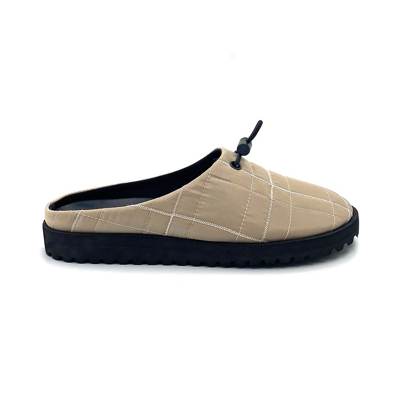 Maurice Quilted Slippers - Sandals - Other Materials Khaki