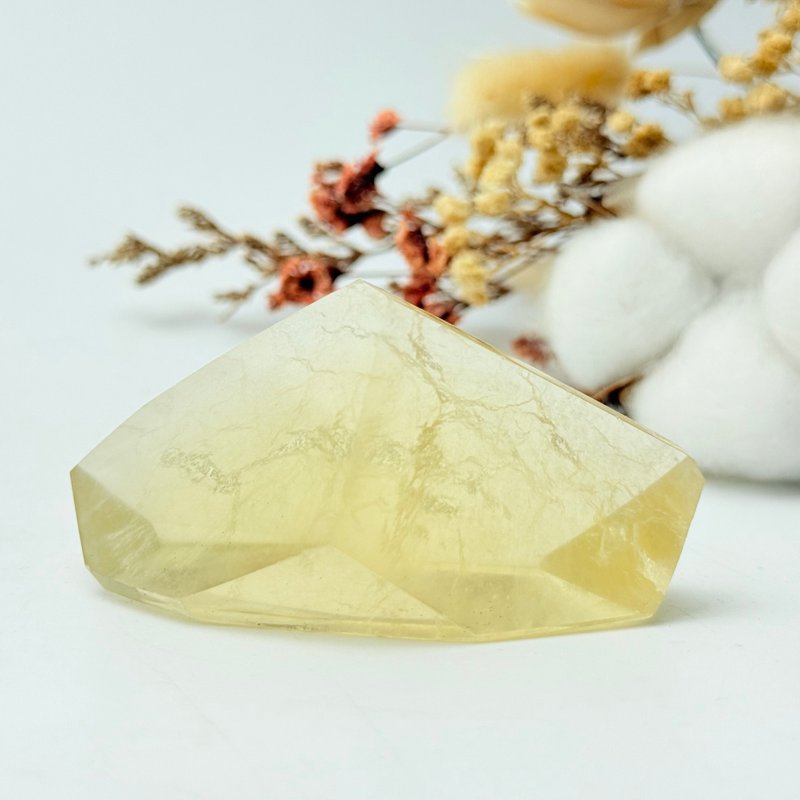 蜜糖黃螢石 檸檬水 超透 星空光 稀有色 彩虹光 粉19 - 擺飾/家飾品 - 水晶 多色