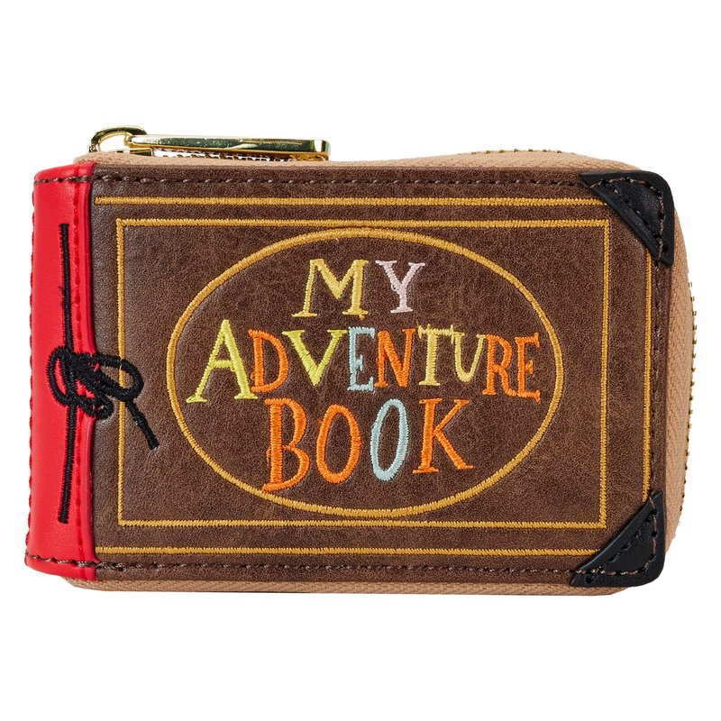 Loungefly Pixar 沖天救兵 My Adventure Book造型拉鍊銀包 - 錢包/皮夾/長短夾 - 人造皮革 